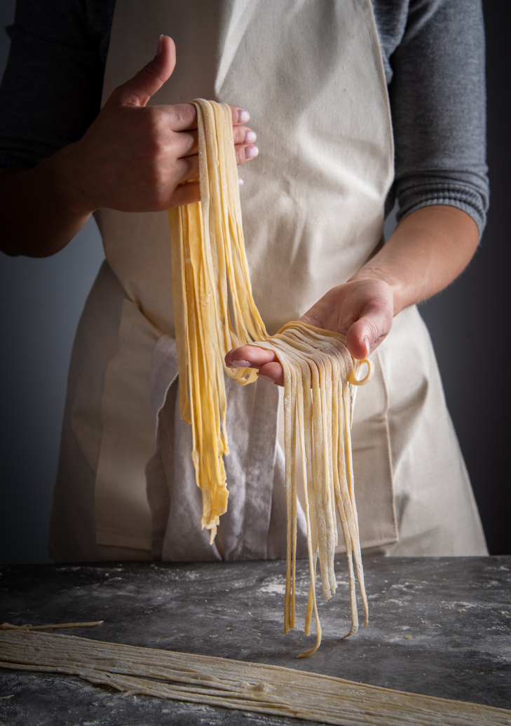 Hand made fresh pasta Italian BreakPast